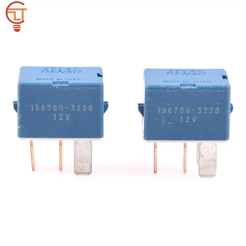 1Pc Car Relay 12V 20A Blue 4Pins Automotive Small Denso Relay 2.5*2*1.5cm  Wholesale Dropshipping