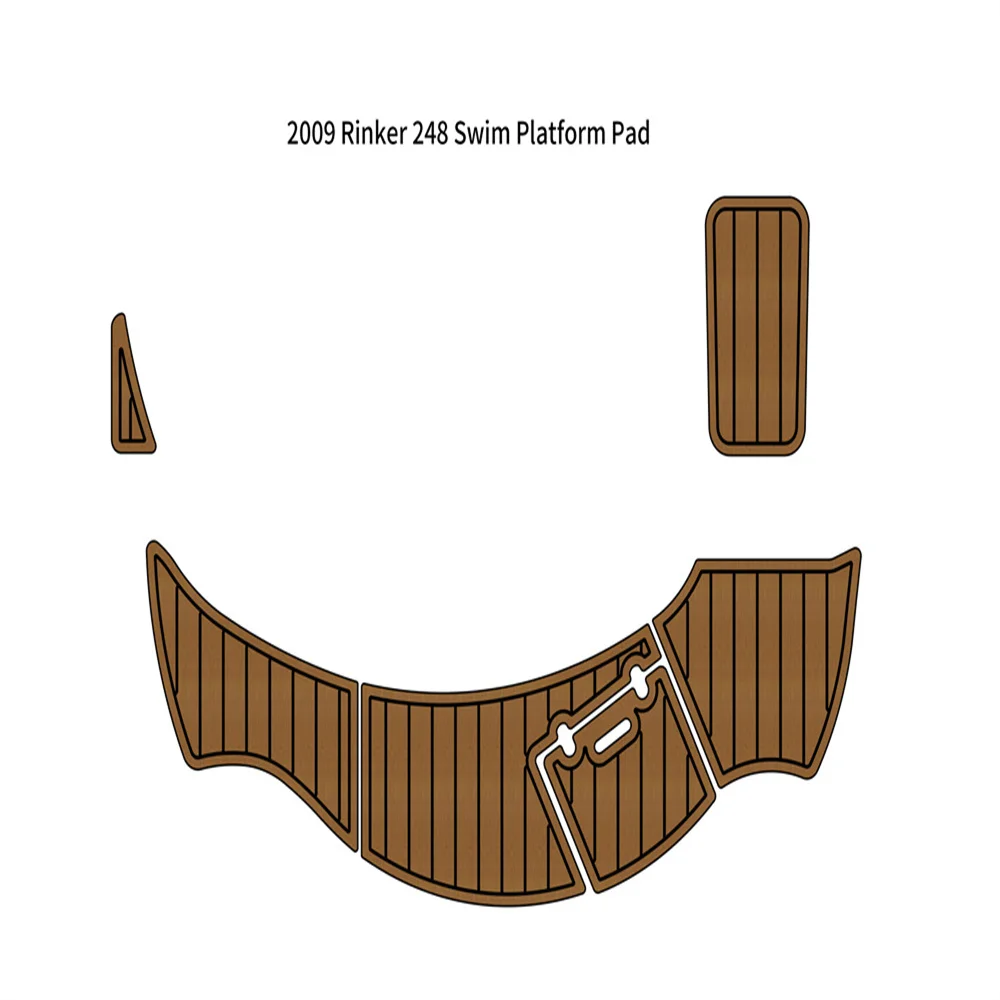 

2009 Rinker 248 Плавательная платформа для лодки EVA из искусственной пены из тикового дерева
