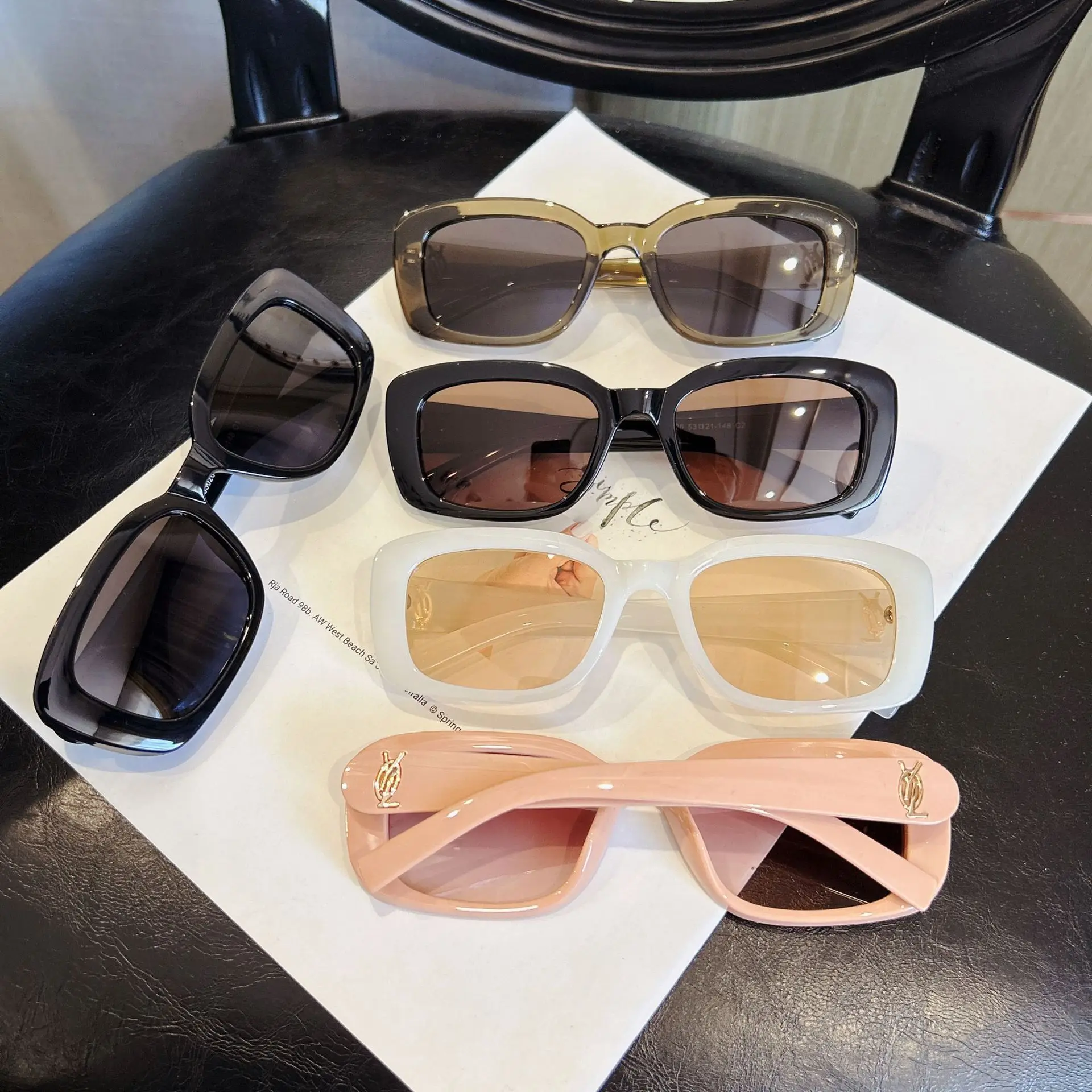 Summer Women's Small frame Sunglasses Fancy Sunglass for Female Ladies Luxury Designer Vintage Gafas De Sol UV400 2025 New