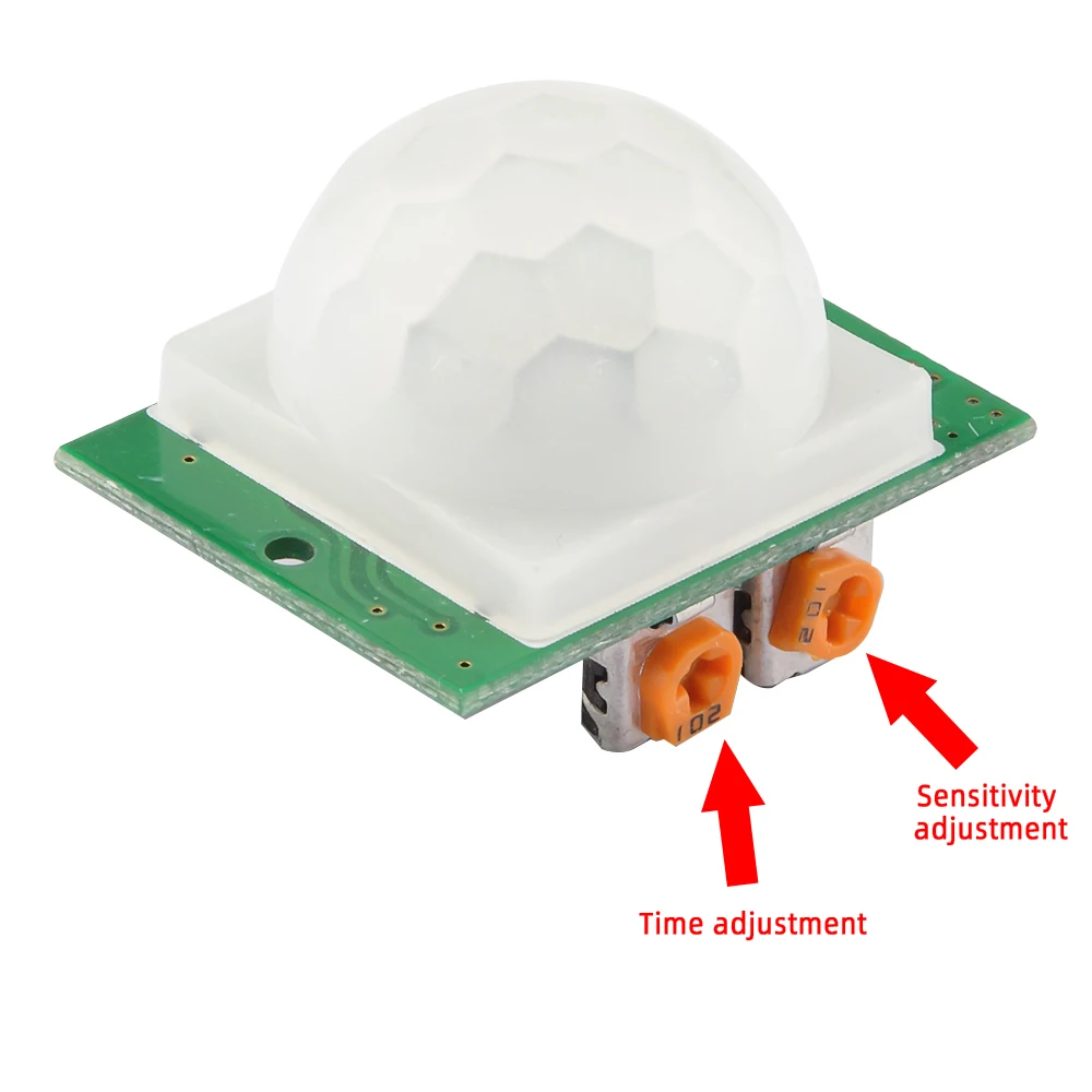 Módulo Sensor Infravermelho do Corpo Humano, Sensor de Movimento PIR, Placa Interruptor De Segurança, 3-30V, 5V, 12V, 24V, HC-SR501, HC SR501