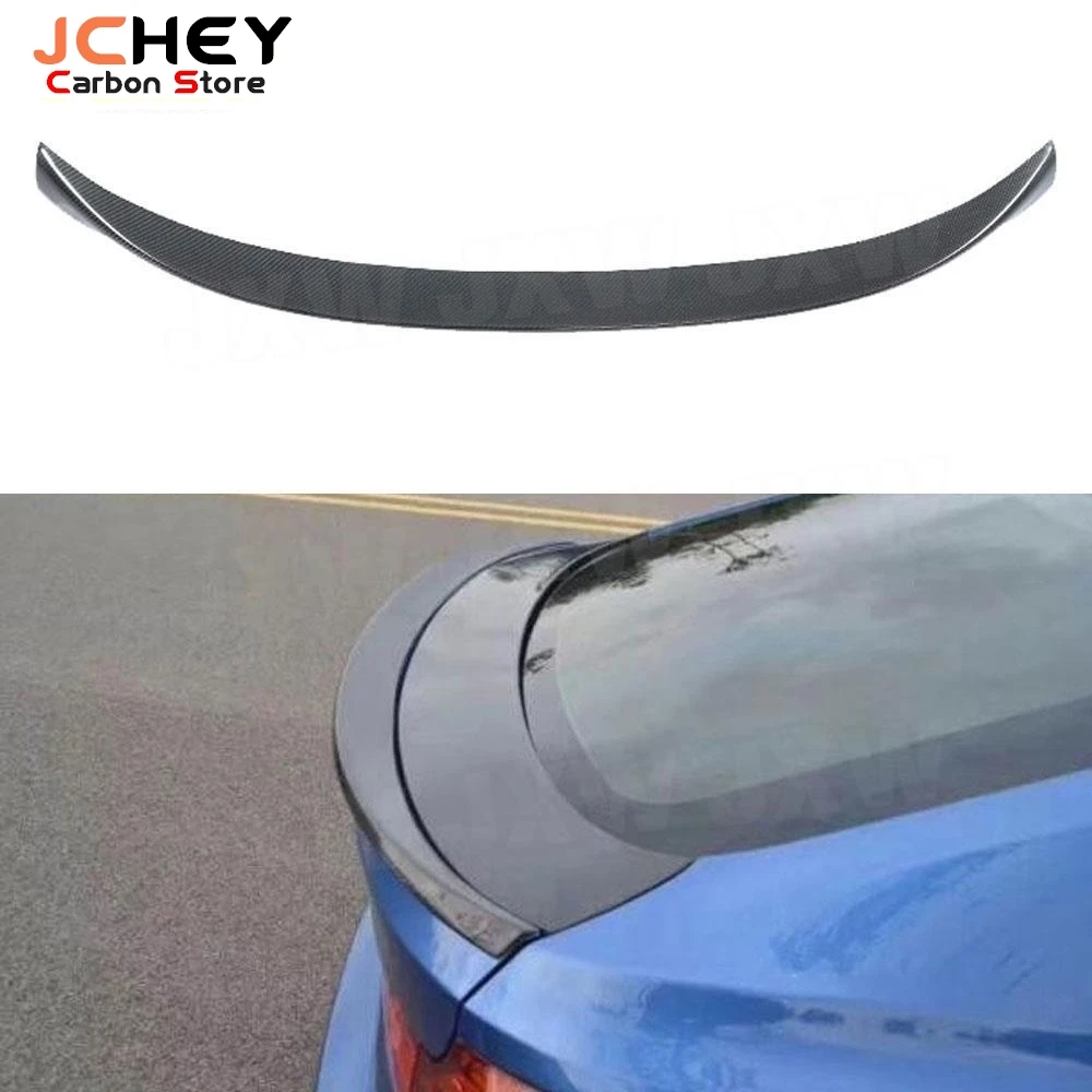 

JCHEY Carbon Fiber Rear Spoiler Boot Lid Wings For BMW 3 Series GT F34 320i 328i 335i 2014 - 2018 Trunk Trim Car FRP