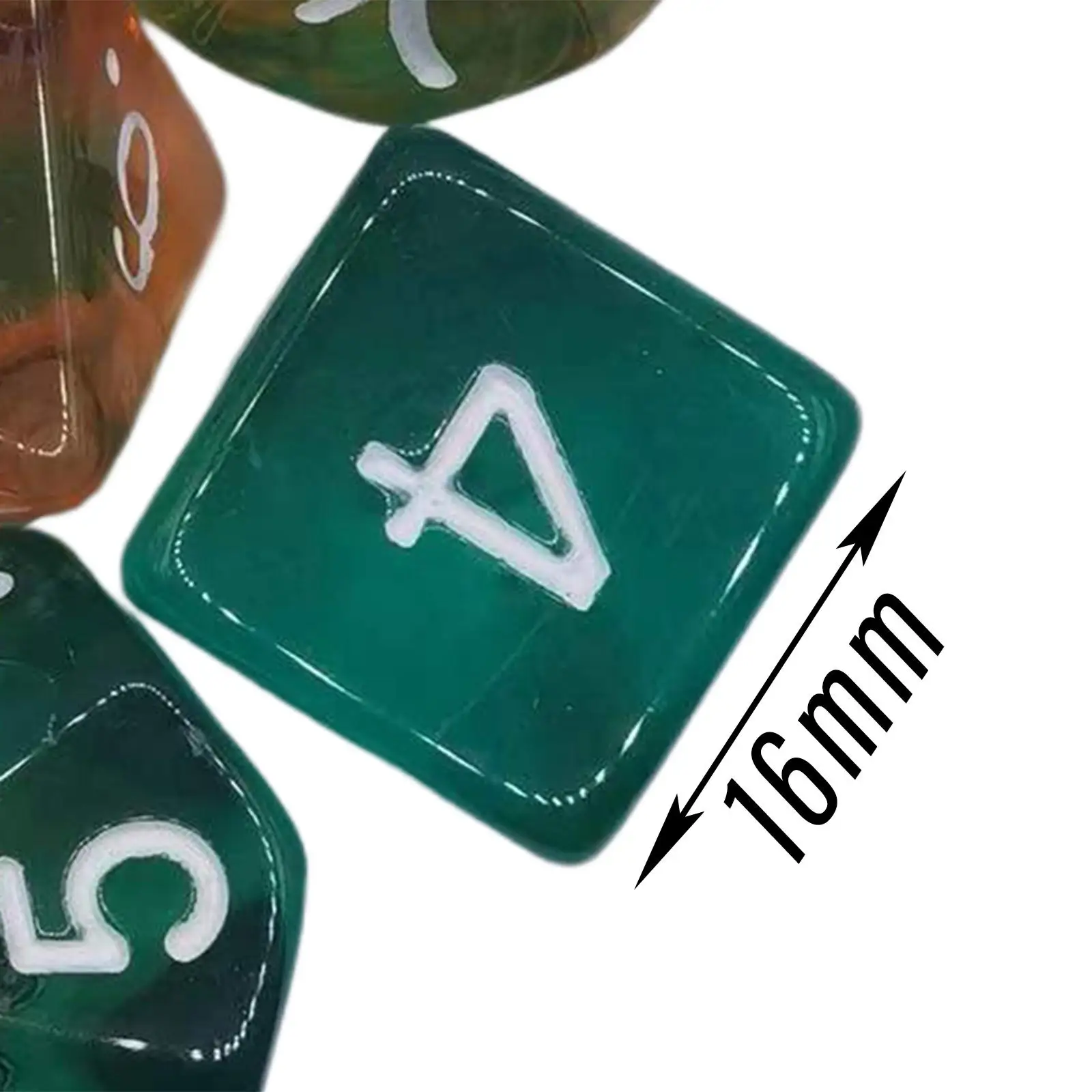 彫刻入りゲームダイス-実用的なアクリル多面体-d8-d4-d10-d12-d20-d6-パズルゲーム用品-ビーチキャンプ用