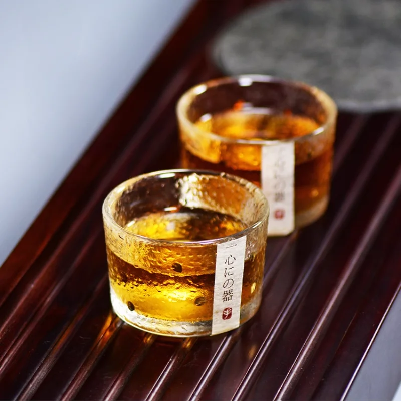Japanese style Fuji Mountain glass cup, fashionable rock glass, heat-resistant glass, water cup,coffee cup, red wine whiskey cup