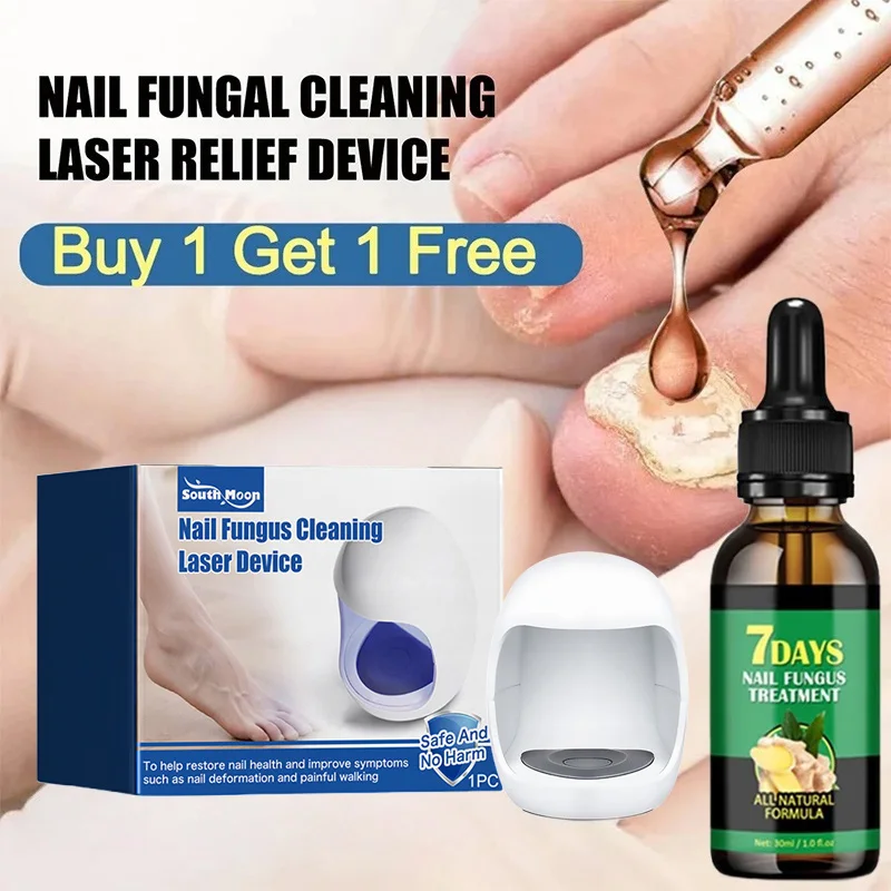 

Быстрое устранение грибка и восстановление, устройство для ухода за здоровьем ногтей, имбирь для ухода за ногтями, жидкое лазерное лечение ногтей, светодиодный световой прибор