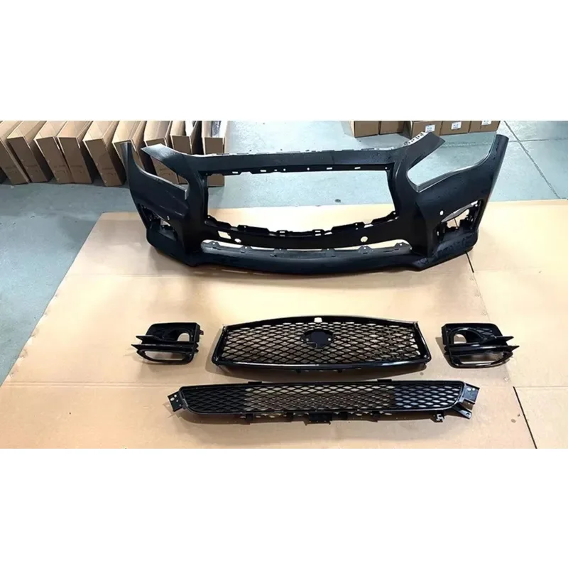 

Car body kit front bumper radiator grille Infini Infiti Q50 19-21