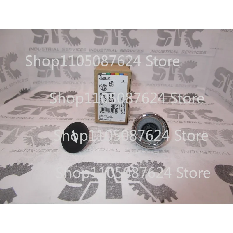 YY   ZB4BA335 For SCHNEIDER Head for non illuminated push button, Black marked DOWN ARROW