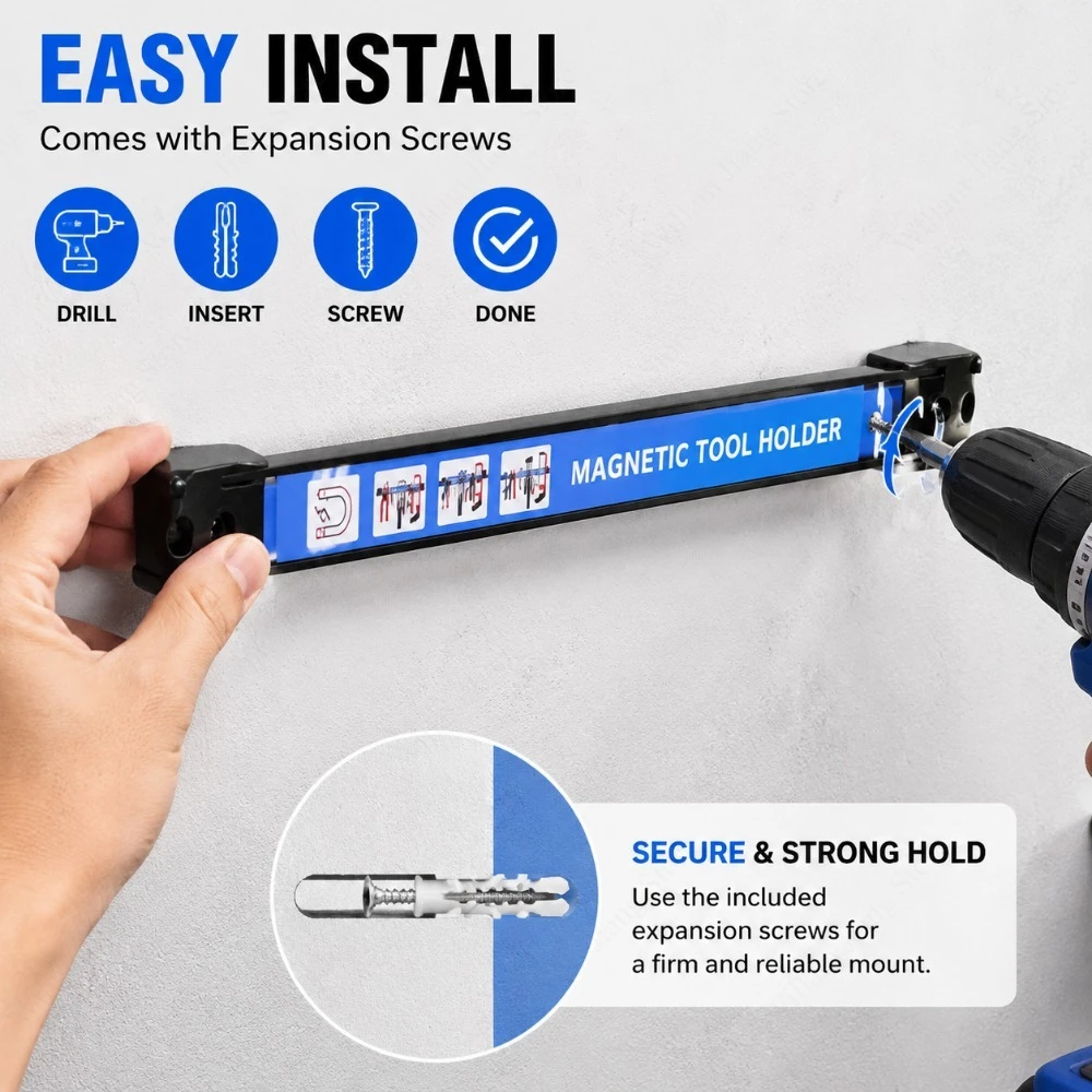 Barra Magnetica Porta Attrezzi - Workshop Tools On Wall recensione e prezzo