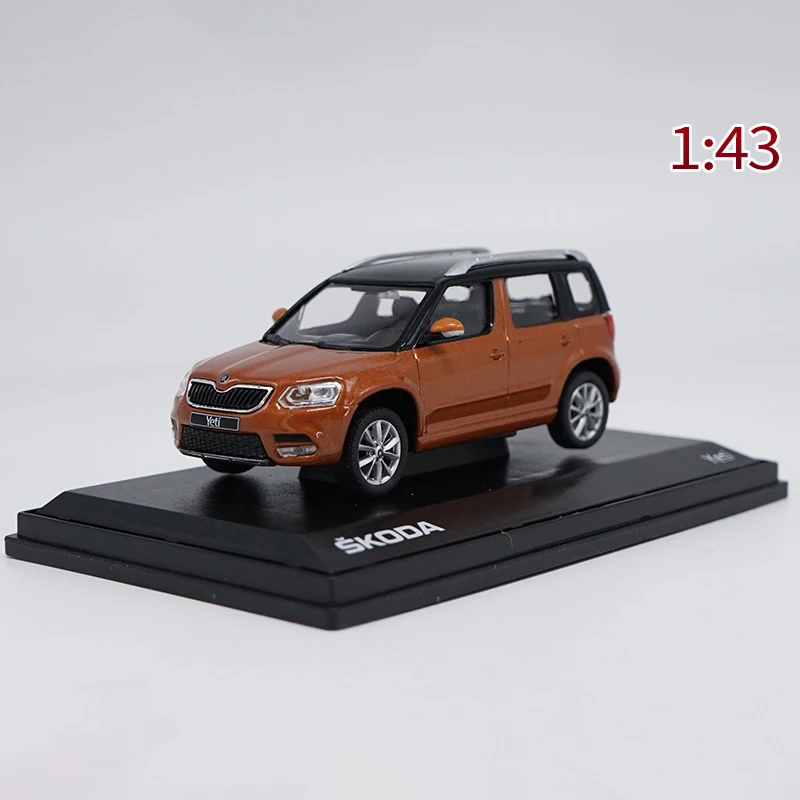 1:43 Skoda Yeti SUV Alloy Car Diecasts & Toy Vehicles Model samochodu Miniaturowy model samochodu w skali dla dzieci