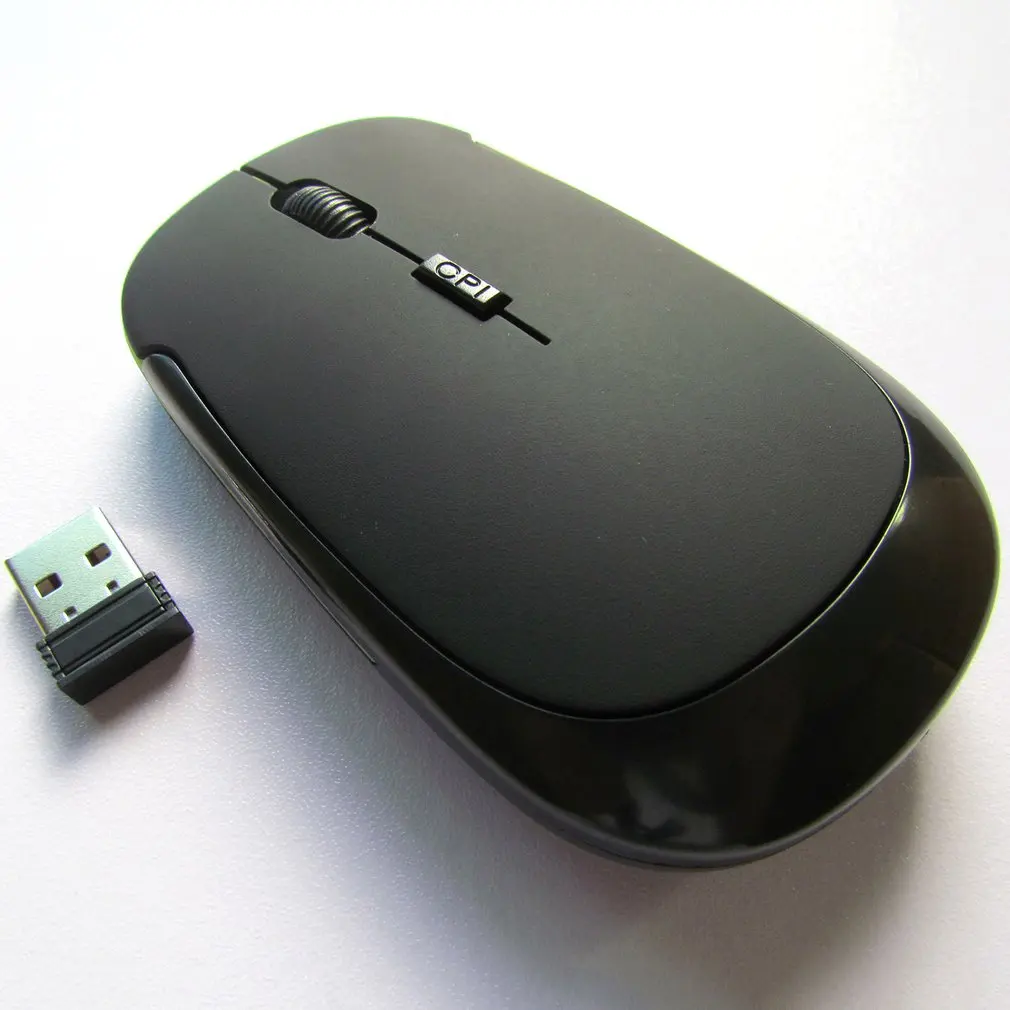 Wireless Mouse Rechargeable Ultra Thin 1200 DPI Mini Portable Mobile Silent Optical Cordless Mouse Mice For Laptop PC Computer