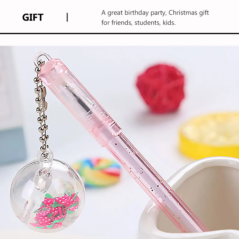 

10Pcs Hanging Pendant Gel Pens Stylish Smooth Writing for Greeting Cards Coloring Books Crafting Doodling Scrapbooking Creative