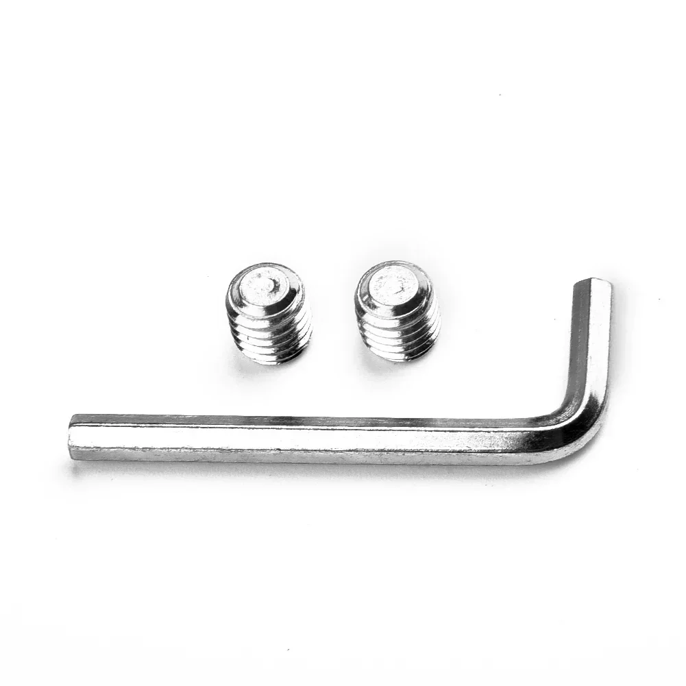 For 2.5cm Dumbbell Rod Extender Convenient Wrench + Screw + Barbell Rod Spinlock 1inch Standard 25mm Dumbbell Connector Steel