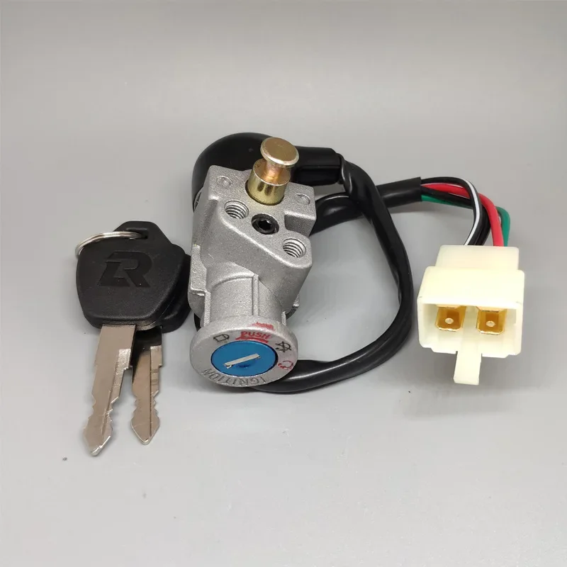 

Motorcycle Ignition Switch Key Lock for Dayang Kymco Honda Lifan Baotian DY100 C100 WAVE110 DY90 GY6125 BT125 WH125 2/4/5 Wires