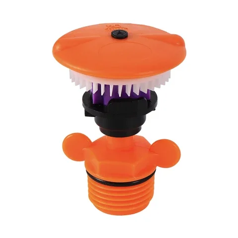 

1/2"Male Thread Garden Watering Sprinkler 360° Rotating Lawn Flower Field Orchard Irrigation Nozzle Oscillating Rotary Sprinkler