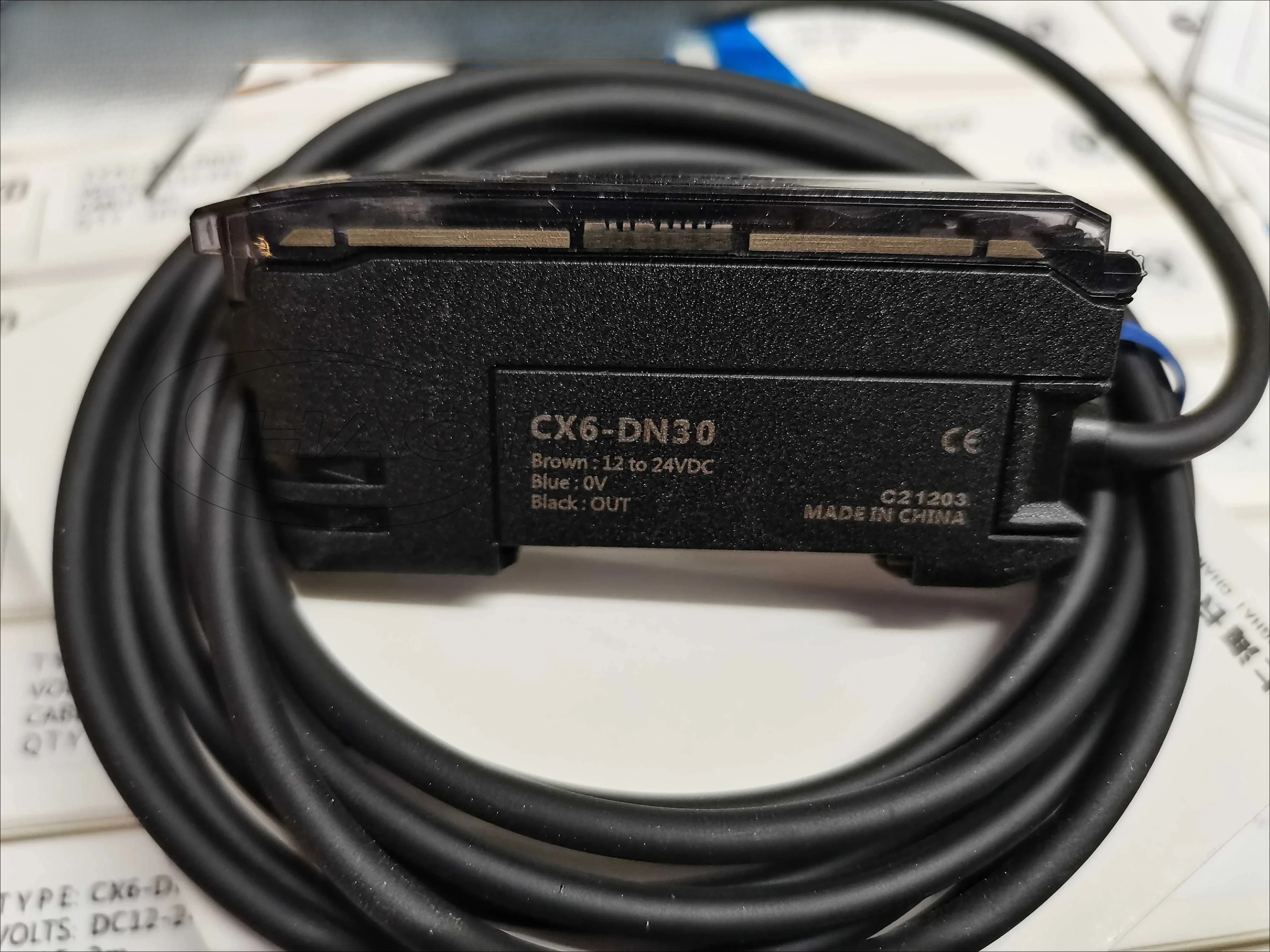 

CX6-DN30 CX6DN30 CX6 Digital Fiber Amplifier CHANKO DC12-24V