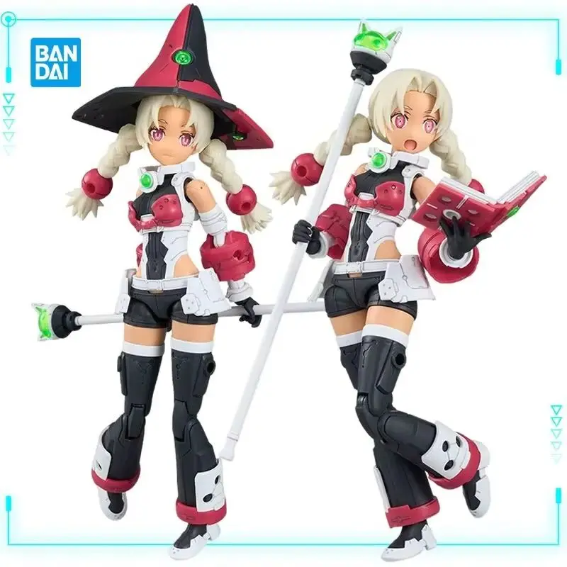 

Bandai Original Genuine 30 Minutes Sisters SIS-W00 Marical Color C Mecha Girl Assembly Model 30MS Action Figures Anime Toy Gift