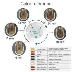 Elektrische Fußgängermaschine zur Hydrotherapie, Ionenreinigung, Bademassage, Vibrat -Pflege -Array, Linderung von Stress, Muskel, gesundes Massagarme 10 Hauptverkaufsmaschinenentgiftung - №7