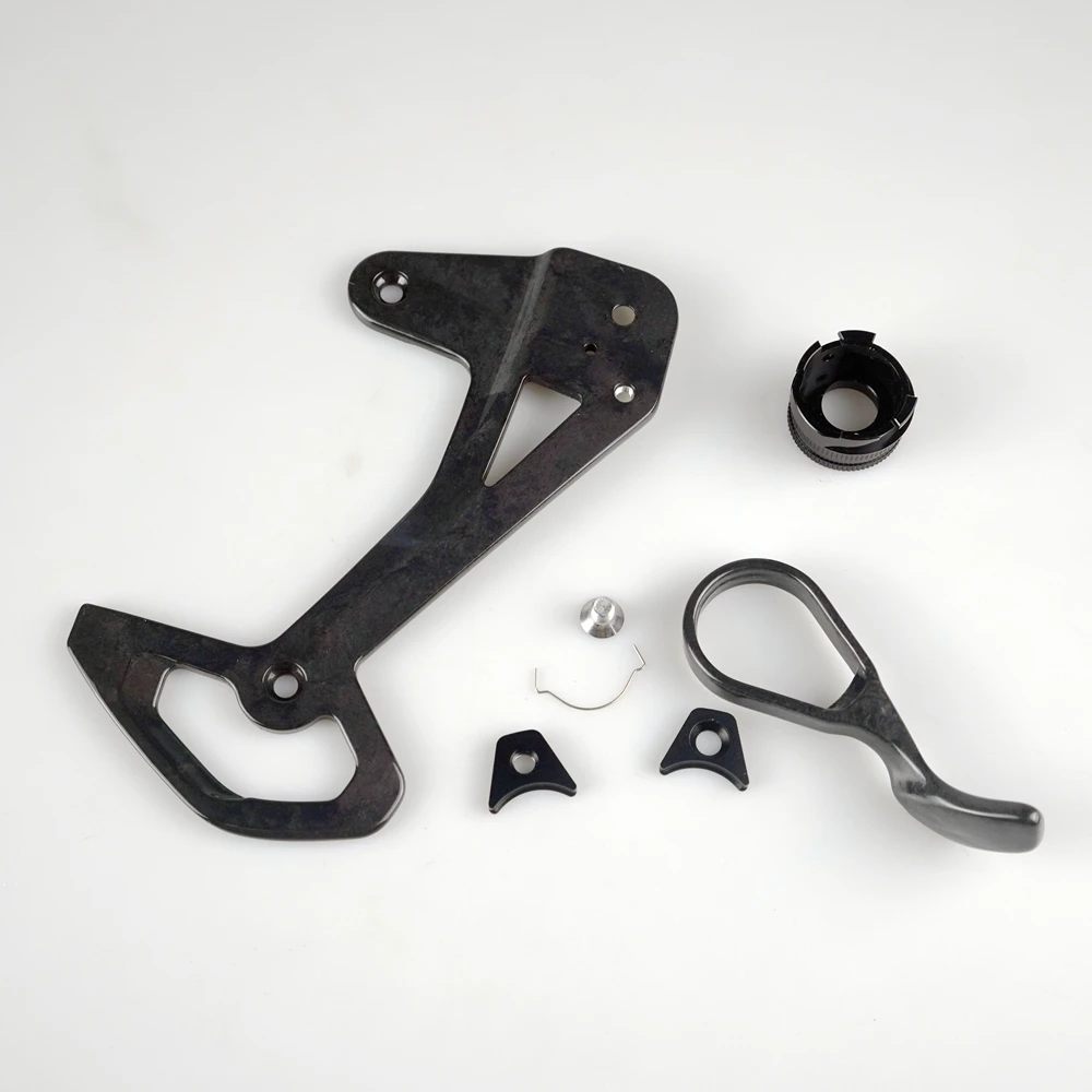 ZRACE GX EAGLE Carbon Fiber Modified Parts, Carbon Fiber Rear Derailleur Cage, Adjustable Carbon Fiber Shifter Lever