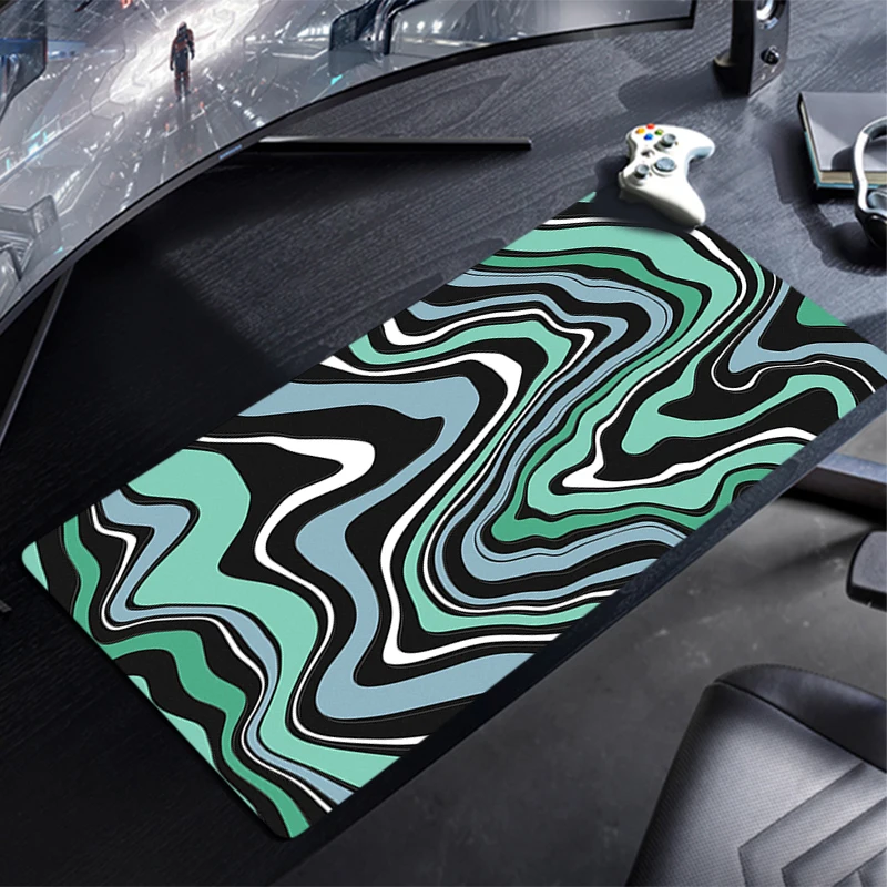 Mouse Pad Crustal magma anime Large Gamer Gaming Accessories Speed Keyboard Rubber Lock Edge Desk Mat Laptop mousepad