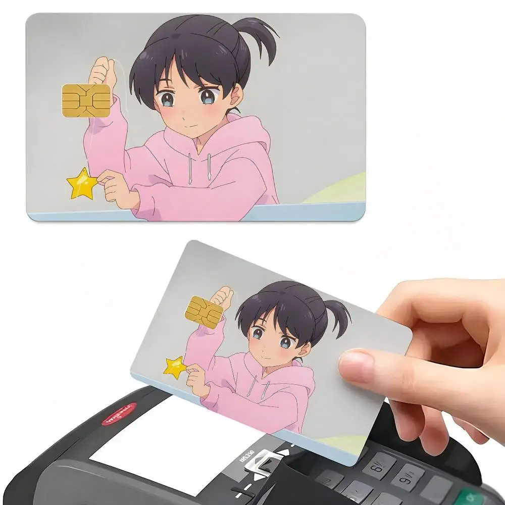 Machi Kuga A Galaxy Next Door Card Sticker 4Pcs Credit Card Skin Anti Scratch Bank Debit Card Decal