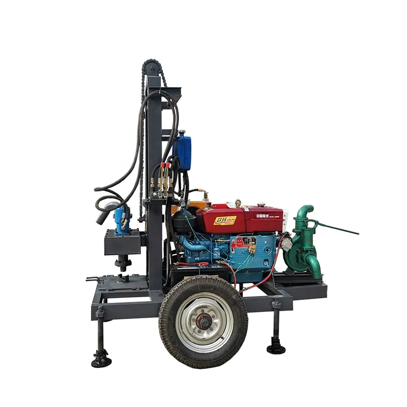 

202540m 80m 120m 150m Hydraulic Mining Drilling Rig Rotary Hole Drilling Machine Water Well Drilling Rig for Sale
