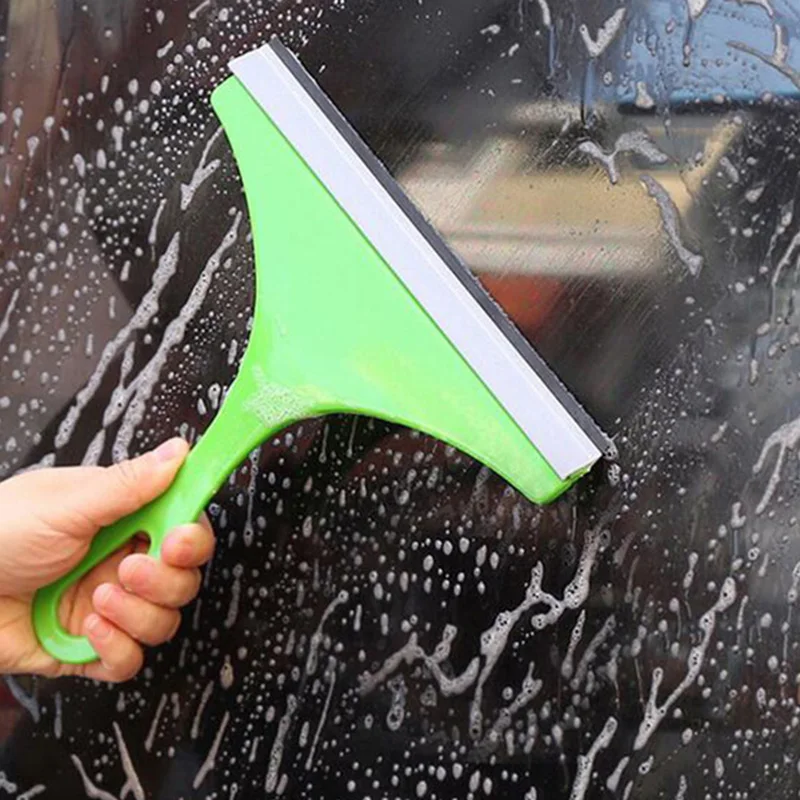 1~10PCS Soft Plastic Car Window Wiper Glass Squeegee Screen Washer Glass Cleaning Brush Household Cleaning Tools Accessories