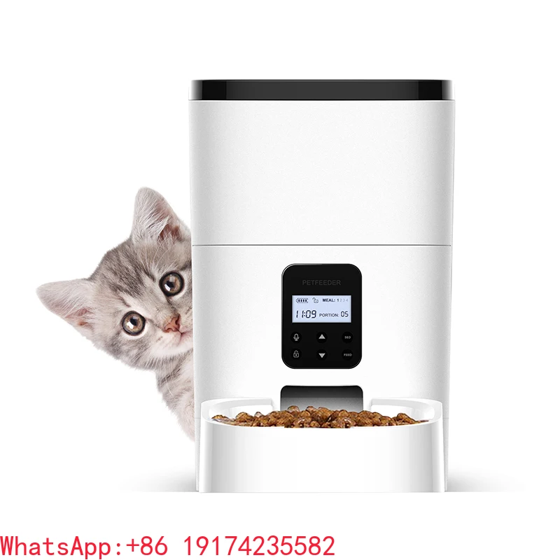 

Automatic Auto Cat Dog Intelligent Timer Smart Pet Feeder Smart Automatic Microchip Cat Dog Pet Feeder Mangeoire Food Bowl