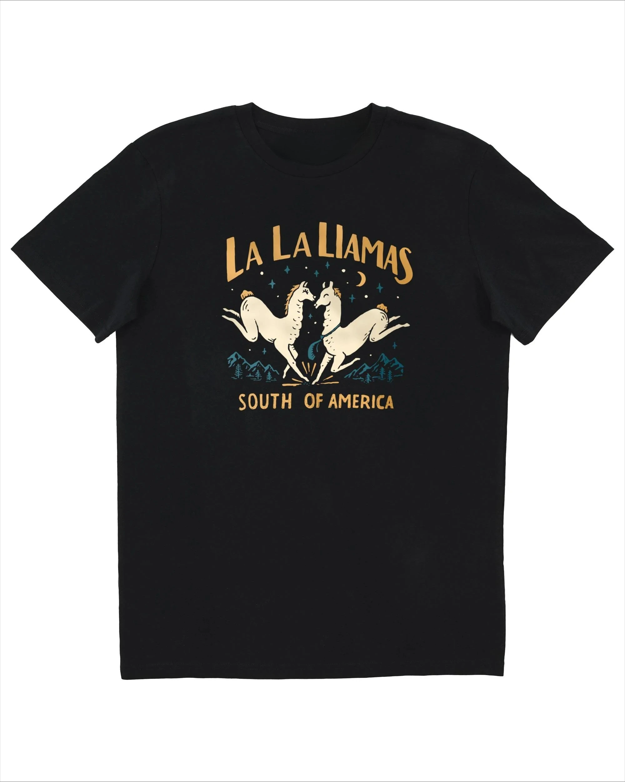 

Dessin Lama Amérique Du Sud Graphic Printing Summer Luxury Brand Cotton Men's and Women's T-Shirts Short Sleeves Street