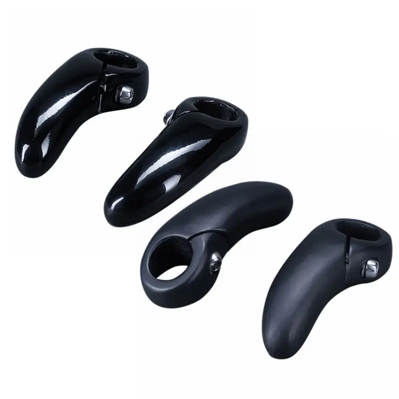 SuperLight  bar ends Ergonomics  Carbon Fibre Mountian Bicycle Handlebar Ends 22mm Matte/Gloss Cycling MTB Bike Bar Ends  90g