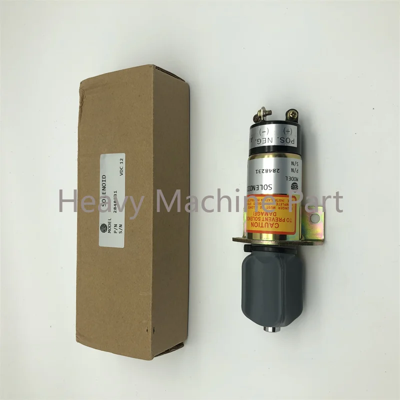 

2 Terminals 12V Throttle Choke Solenoid 3740028 1502-12C2U1B1S1 for JLG Lift Kubota DF750