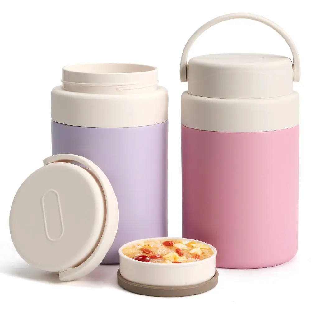 750ml Classic Stainless Steel Insulation Vacuum Thermos for Hot and Cold Food for Camping