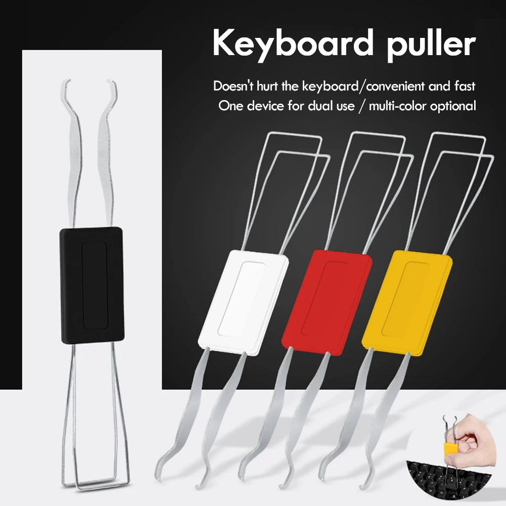 Keyboard Key Keycap Puller Remover Universal Keycap Shaft Remover Button Extractor Tool Computer Accessories