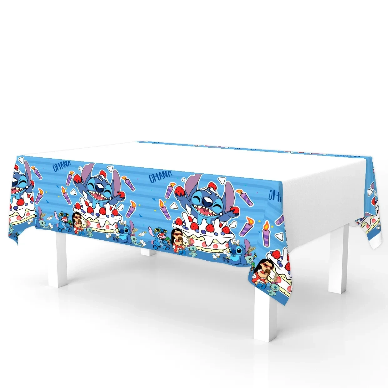 Lilo point nappe de fête point décorations de fête point joyeux anniversaire événements fête couverture de Table enfants garçons filles faveurs