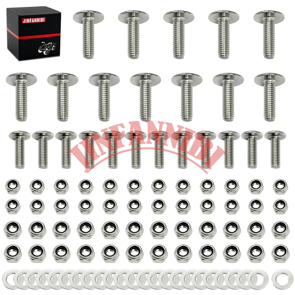 Body Bolts Screws Nuts Washers Kit Set For Yamaha Blaster 200 YFS200 1988-2006