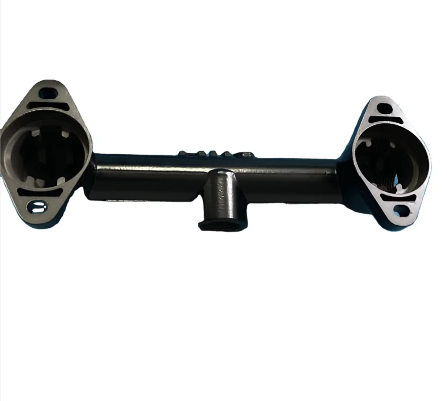 Upgraded versionMetal Manifold Discharge 95960-2 WITH Aluminum for ARO Air Operated Pneumatic Diaphragm Pump Parts