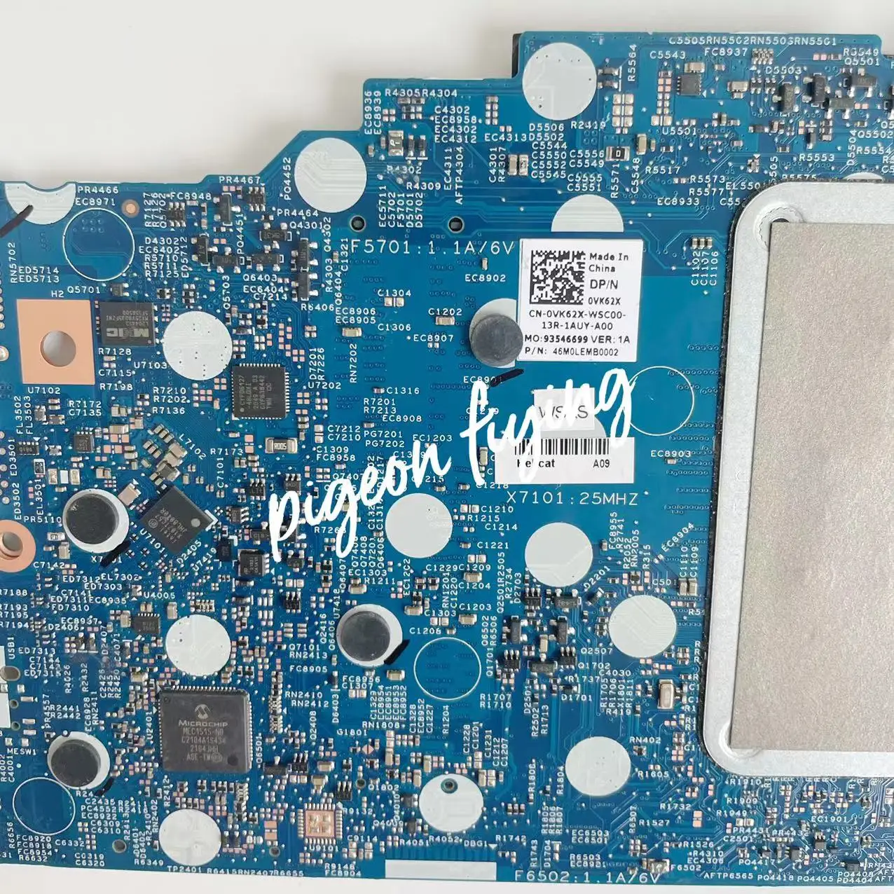 Imagem -06 - Placa-mãe em para Dell Inspiron 5406 7506 Cpu: I51135g7 I7-1165g7 Ddr4 Cn0ygnmd Cn-0vk62x 19859-1