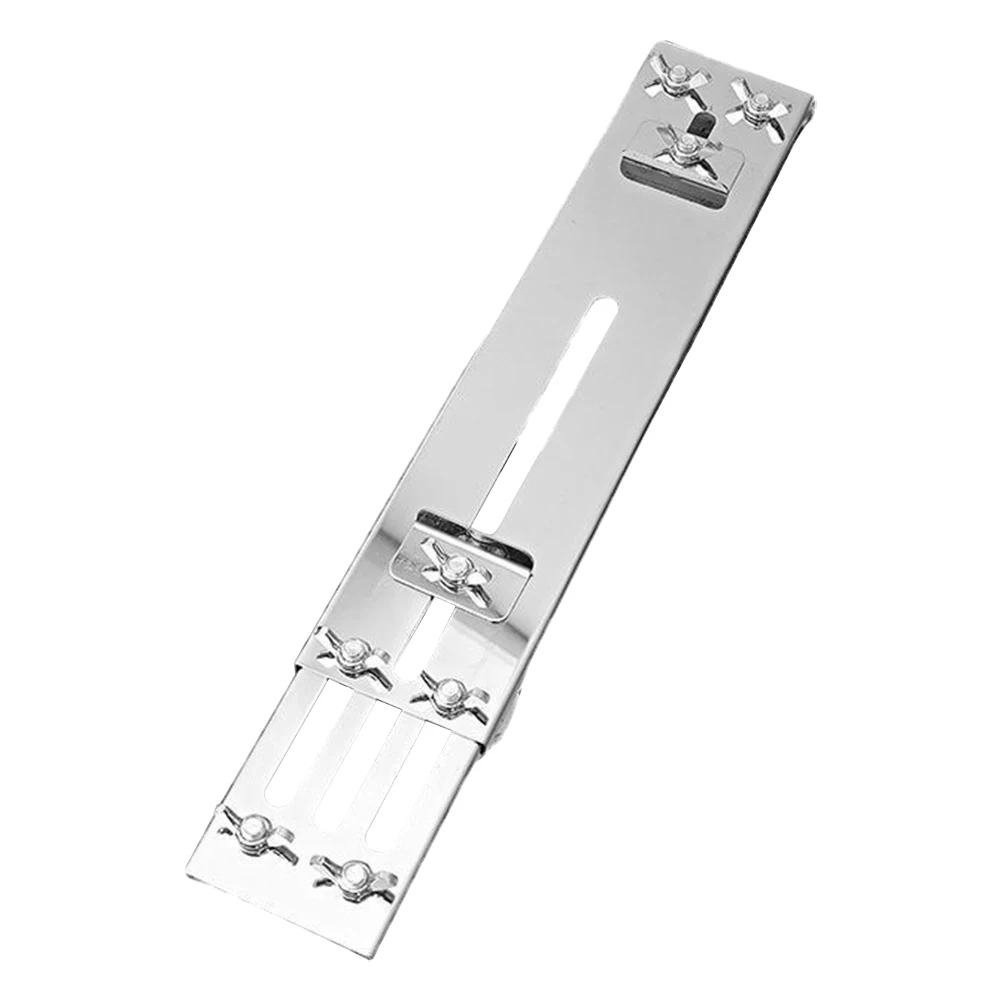 

Stainless Steel Anti-Slip Sharpener Tool Retractable Sharpening Stone Base Adjustable with Wing Nuts for 2.76-9.65 In Whetstones