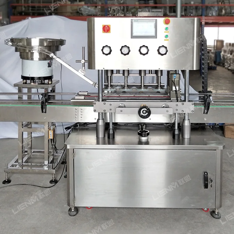 Automatic 8 Heads Cosmetic Production Line Liquid Body Wash Filler Detergent Shampoo Bottle Filling Capping and Labeling Machine
