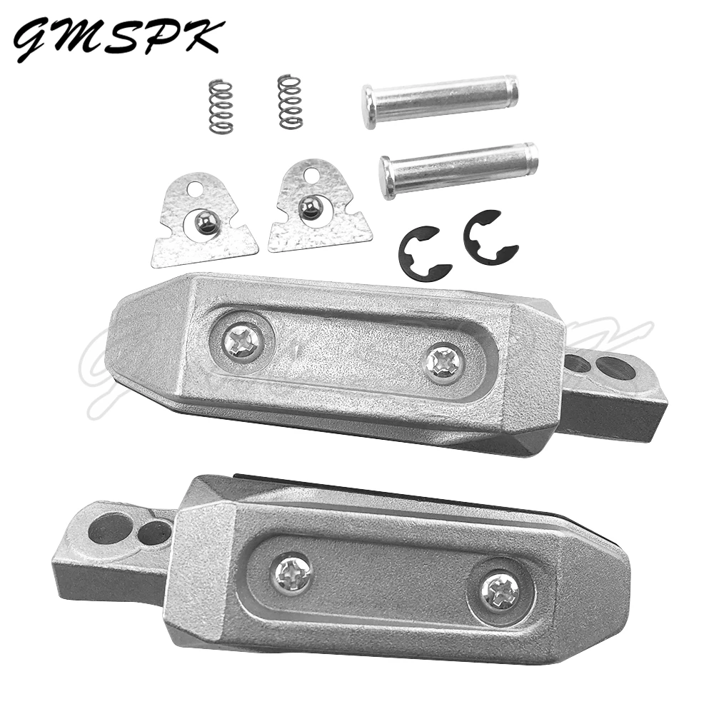 Motorcycle Front Rear Footrest Foot Pegs Pedal Fit for Suzuki V-Strom DL650 DL1000 GSX650 GSX1300 GSX1300R GSR600 GSR750 GSF650