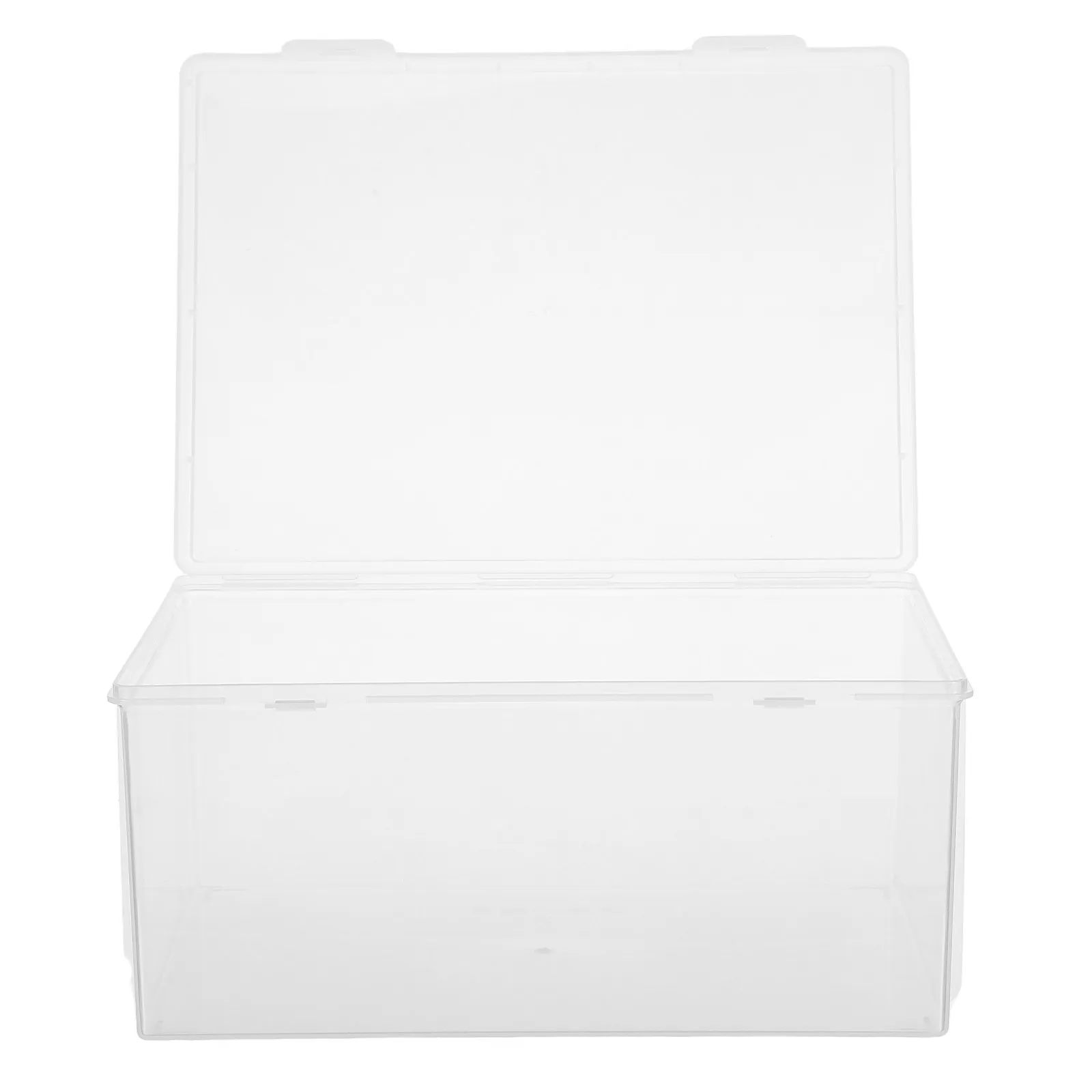 

Large Capacity Clear Cd Storage Case Stackable Plastic Organizer Desktop Holder for Home Office Dvd Disc Storage Box