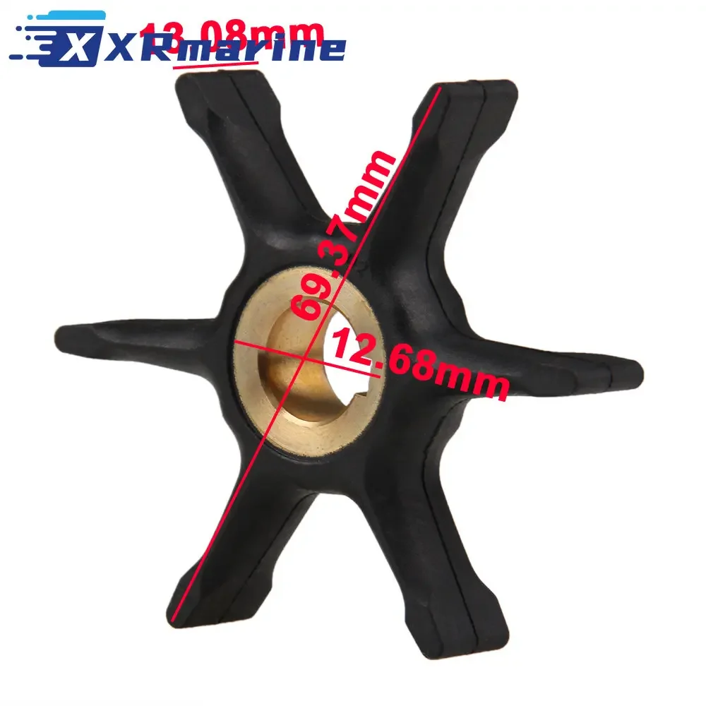 Water Pump Impeller Repair Assembly Fits for Johnson Outboard Engine 20 25 35 HP 375638 775518