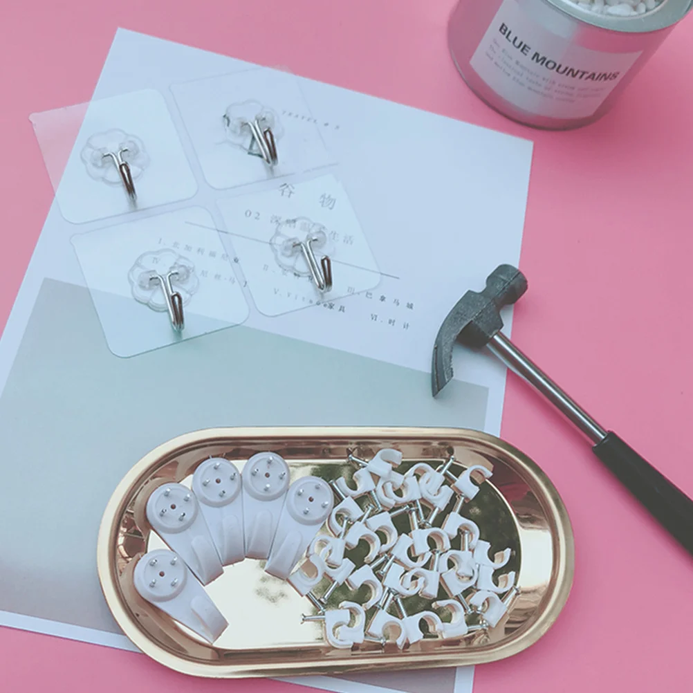 

5Pcs Mini Claw Hammer Durable Metal Household Hand Tools Easy Storage Carry Outdoor Hiking Car Maintenance Hammer