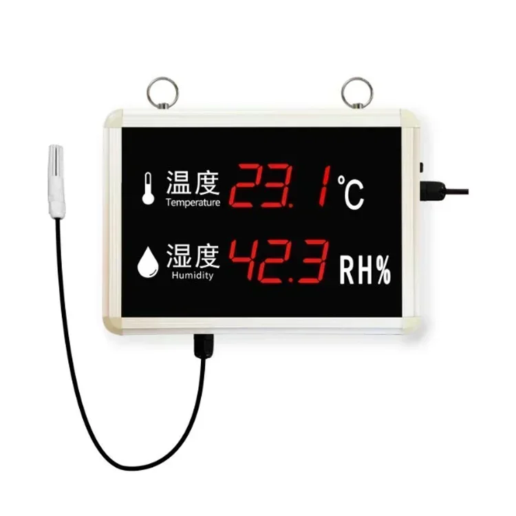 

Wall-mounted Temperature Humidity Board Large Temperature Display for Office
