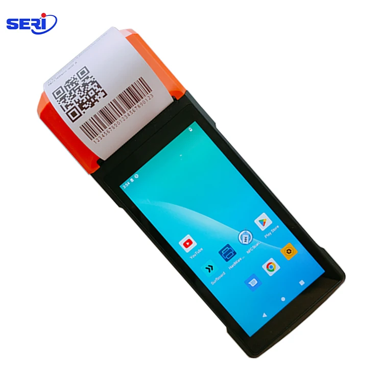Máquina portátil móvil del terminal POS de Android del pago de H10S 4 Core NFC