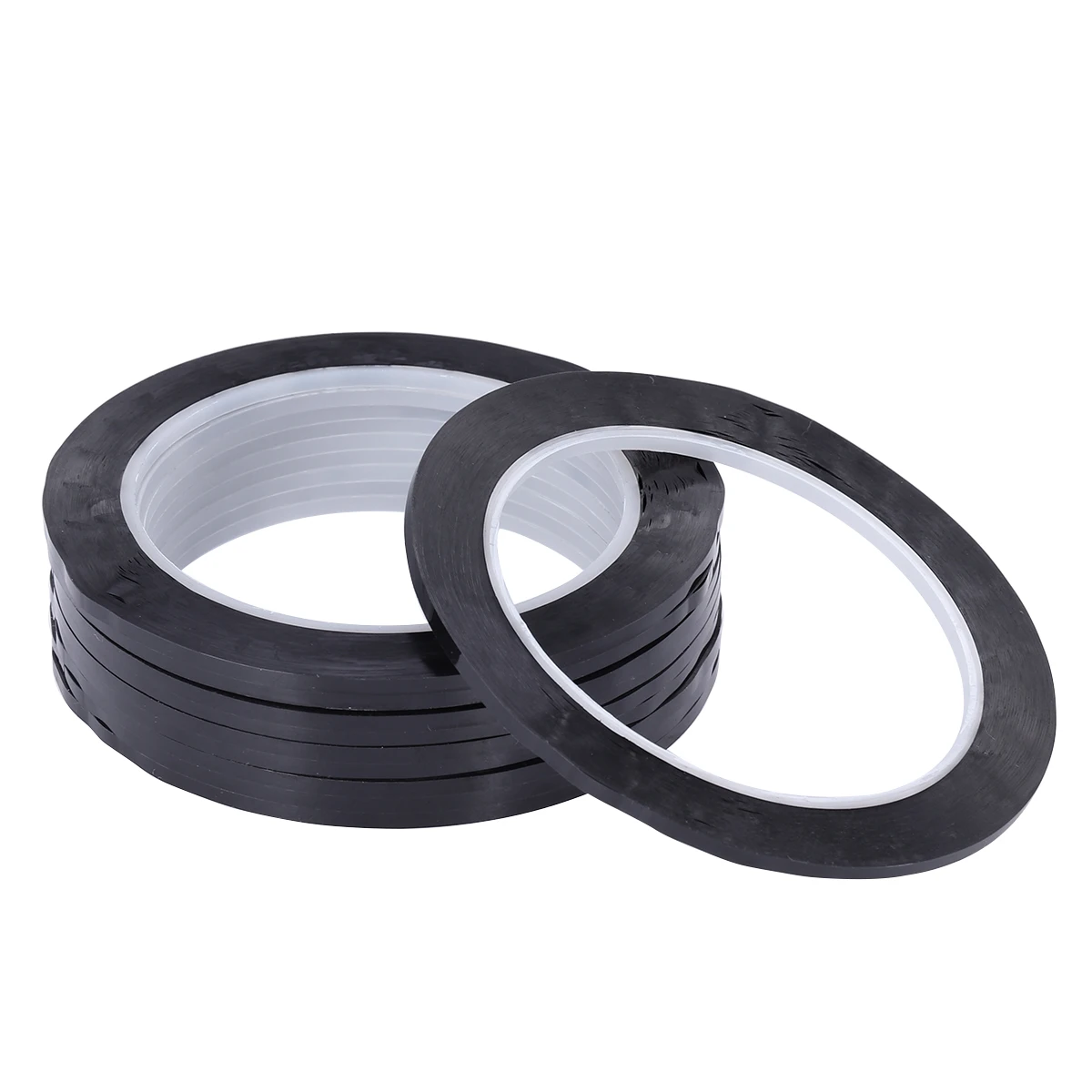 

10 Rolls Black Gridding Tapes 3mm Width 50m Length Ultra Thin No Residue Whiteboard Grid Lines Paper Crafts Marking Tape Chart