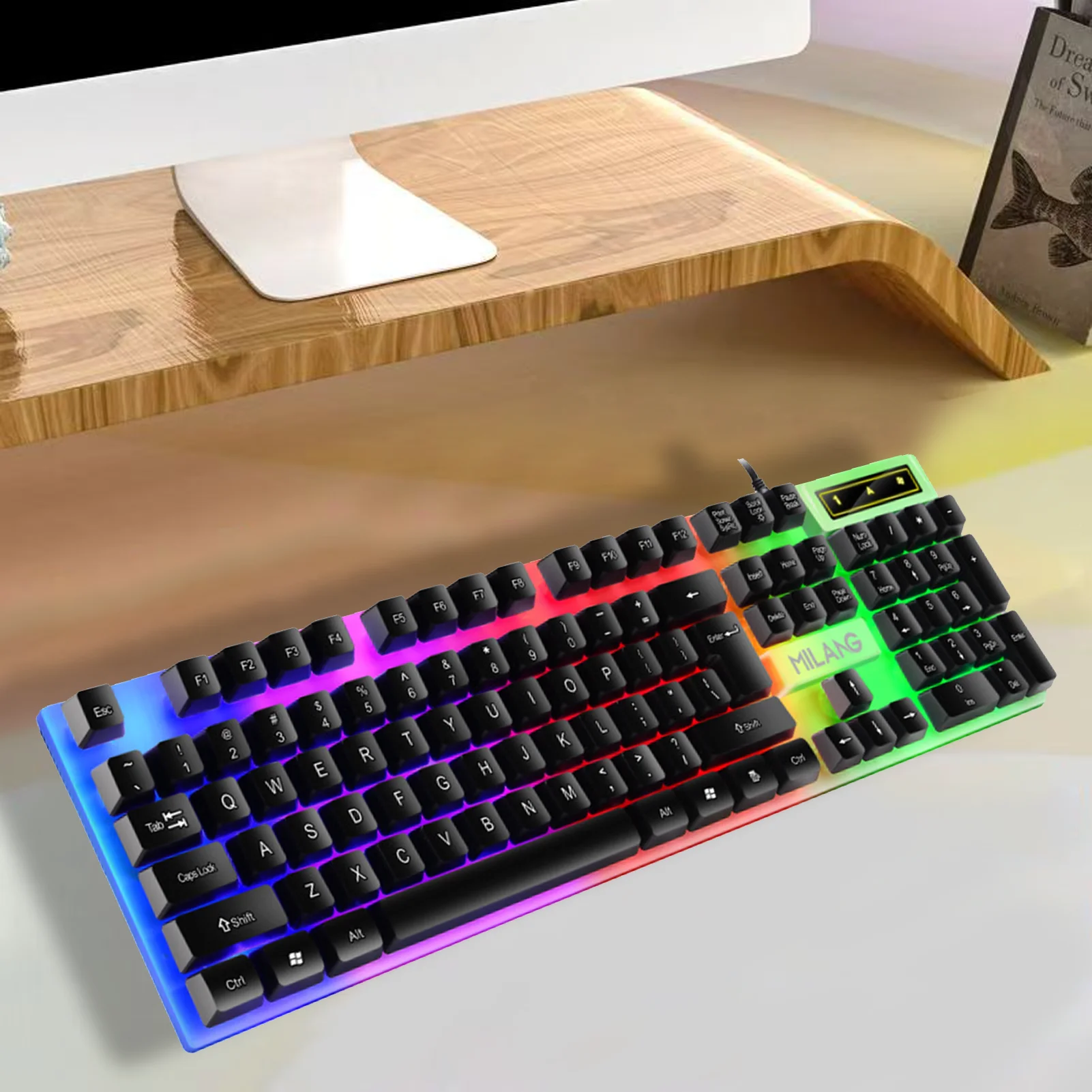 Tastiera cablata RGB a retroil - Gaming Accessories Uk recensione e prezzo