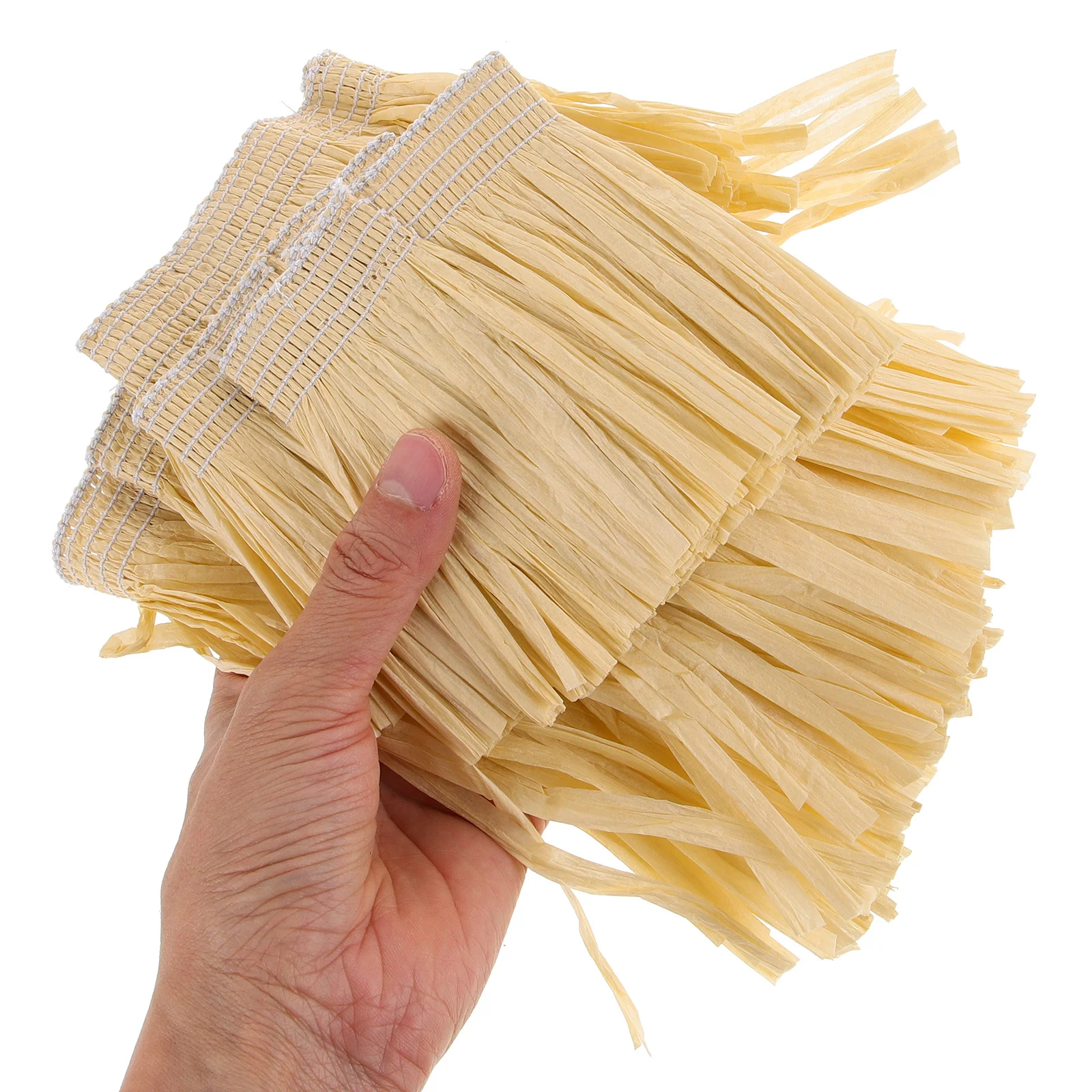 

Raffia Paper Hula Skirt for Women Hawaii Party Costume Dance Performance Accessory Tassel Outfit Festive Celebration Kit