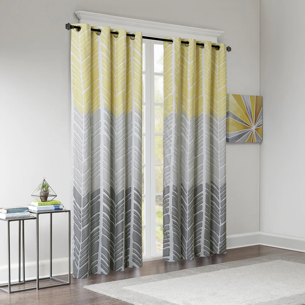 Printed Total Blackout Curtain Panel(Only 1 Pc Panel)