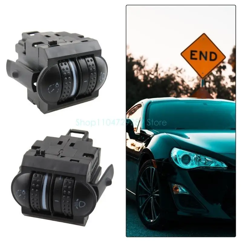 

Car Dimmer Switch Dashboard Brightness Range Adjustment 3B0941333C ​Headlight Dashboard Brightness Adjustment Control Switch
