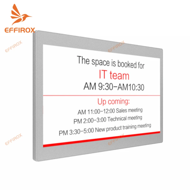 7,4 inch digitale kamersignage elektronische vergaderruimte teken e-inkt wifi display epaper kamer display eink vergaderruimte wifi