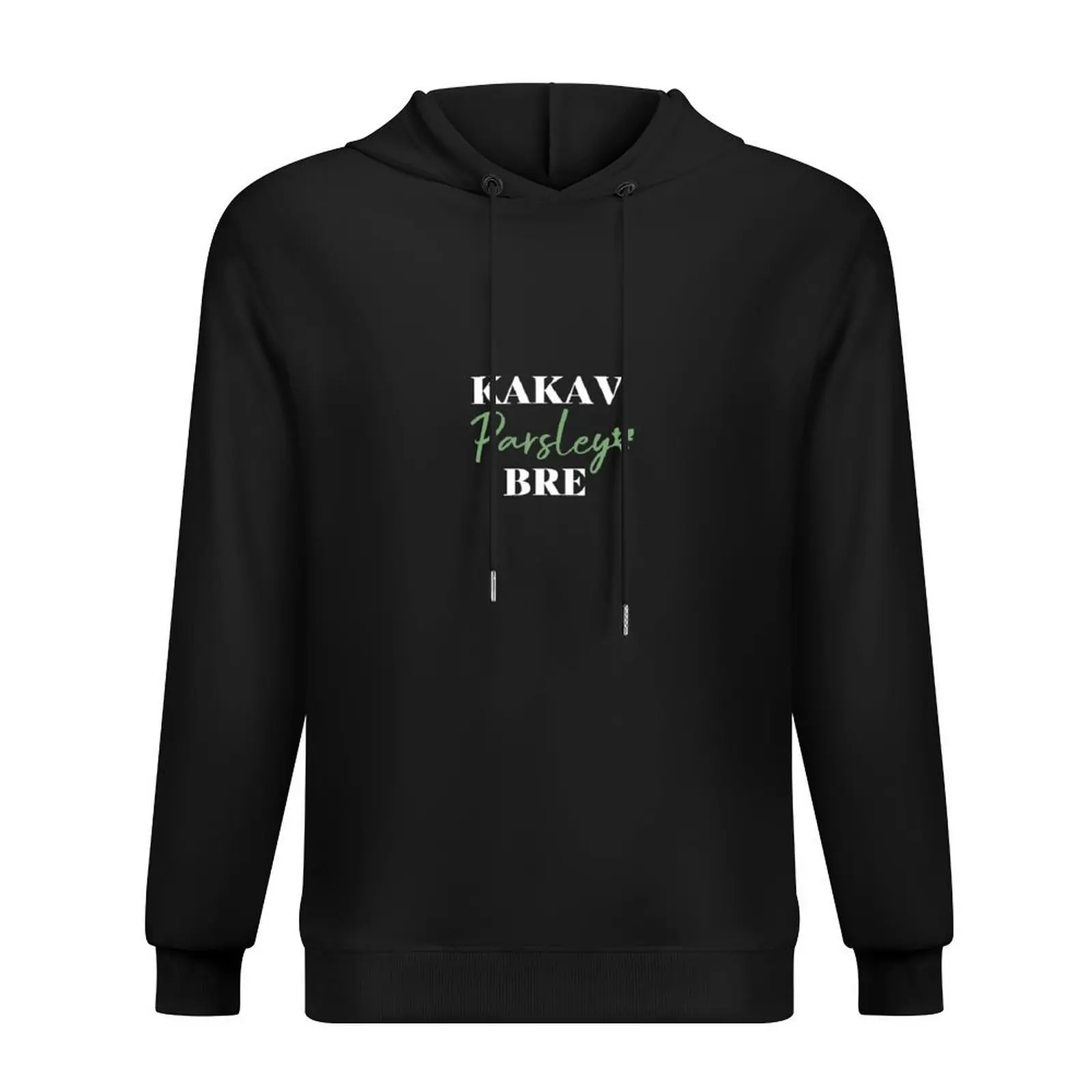 

Kakav Parsley Bre (Printed Apron) Hoodie korean clothes clothes for men men's winter sweater korean style clothes new in hoodies